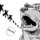 Bear from Akira Toriyama’s Dr. Slump